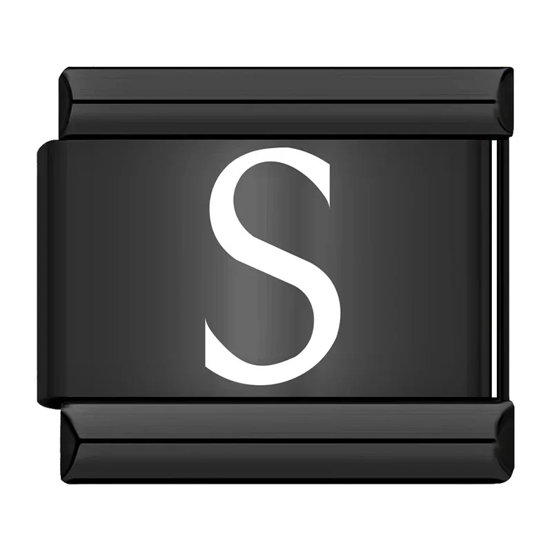 Black Letter Italian Charms A to Z - Image 6
