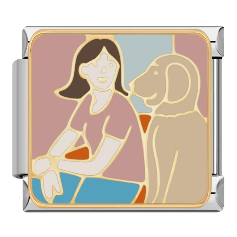Love and Family Moments Italian Charms - Image 12