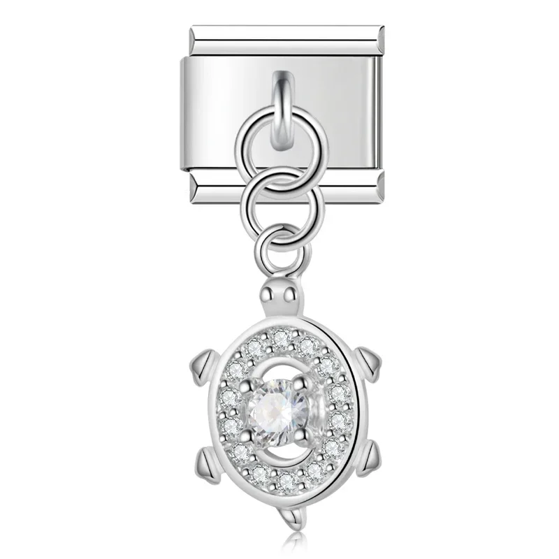 Evil Eye, Butterfly and Moon Dangle Italian Charms - Image 6