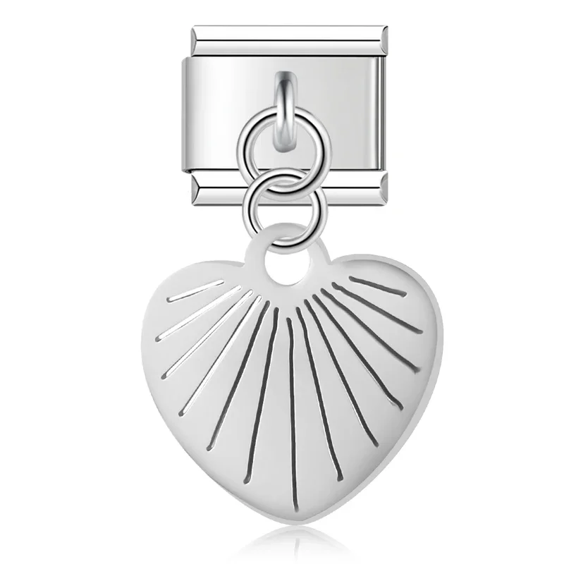 Mom, Evil Eye and Heart Italian Charms - Image 13