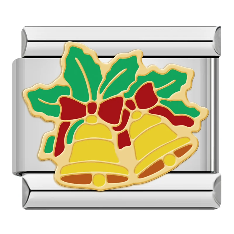 Christmas and Colourful Heart Italian Charms - Image 39