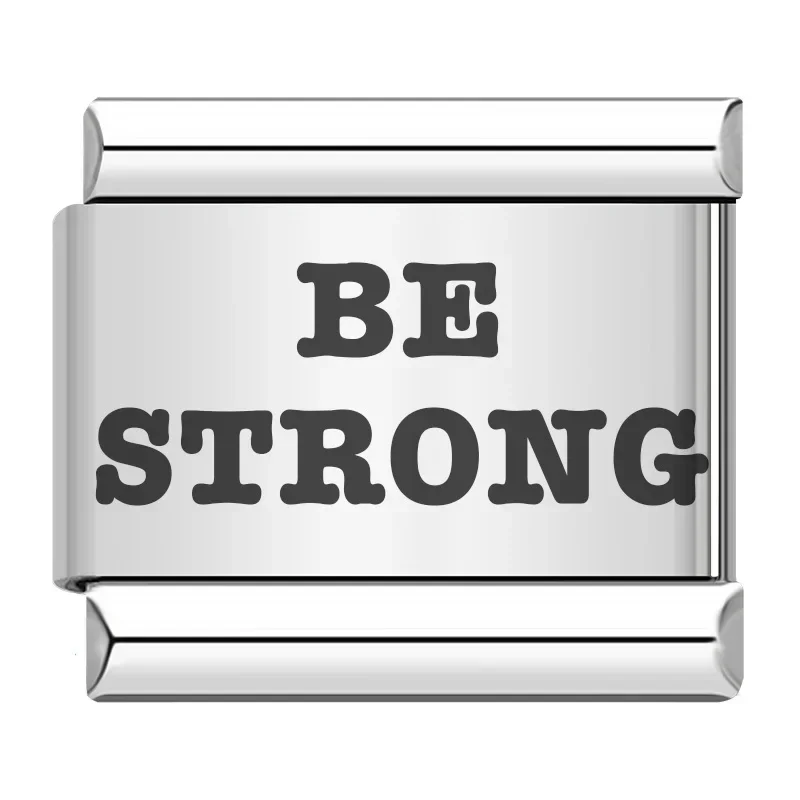 Positive Words and Love Slogan Italian Charms - Image 17