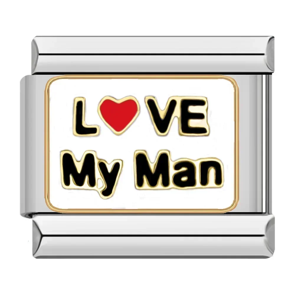 Family and Love Message Italian Charms - Image 16