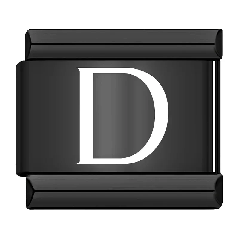Black Letter Italian Charms A to Z - Image 30