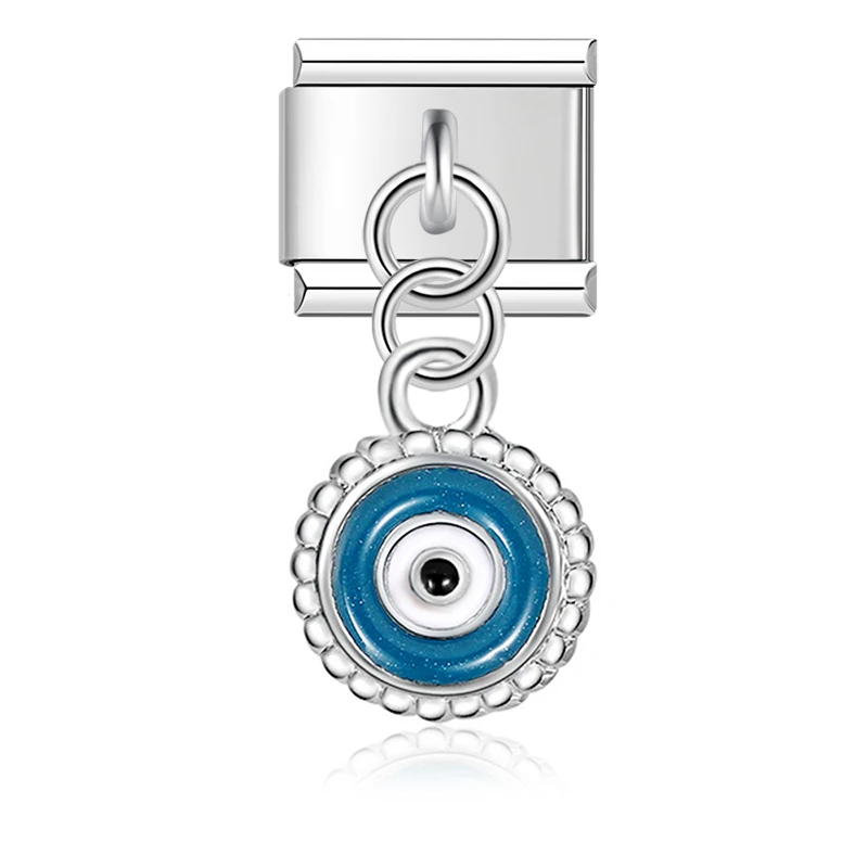Sea Life and Evil Eye Dangle Italian Charms - Image 8