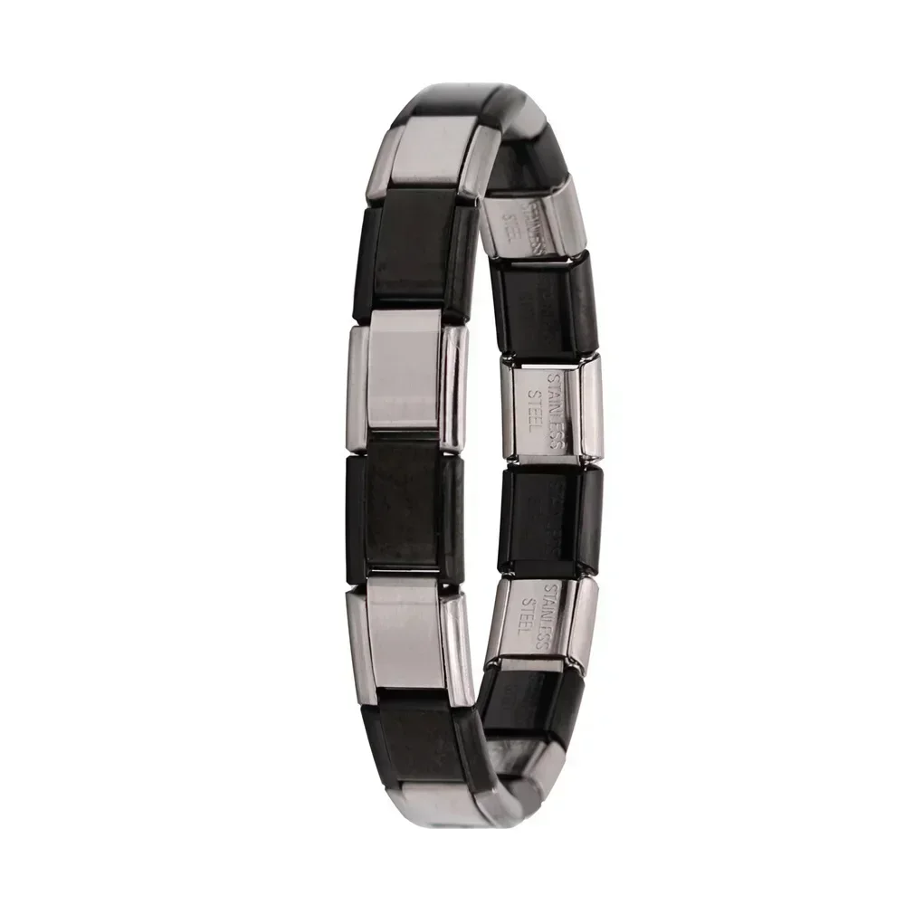 Italian Charm Bracelet Base, 9 mm Stainless Steel - Image 28
