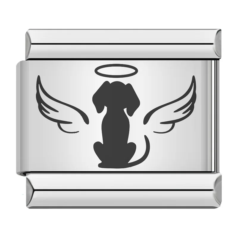 Family Engraved Italian Charms - Image 13