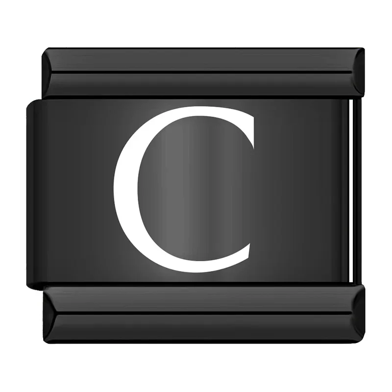 Black Letter Italian Charms A to Z - Image 29