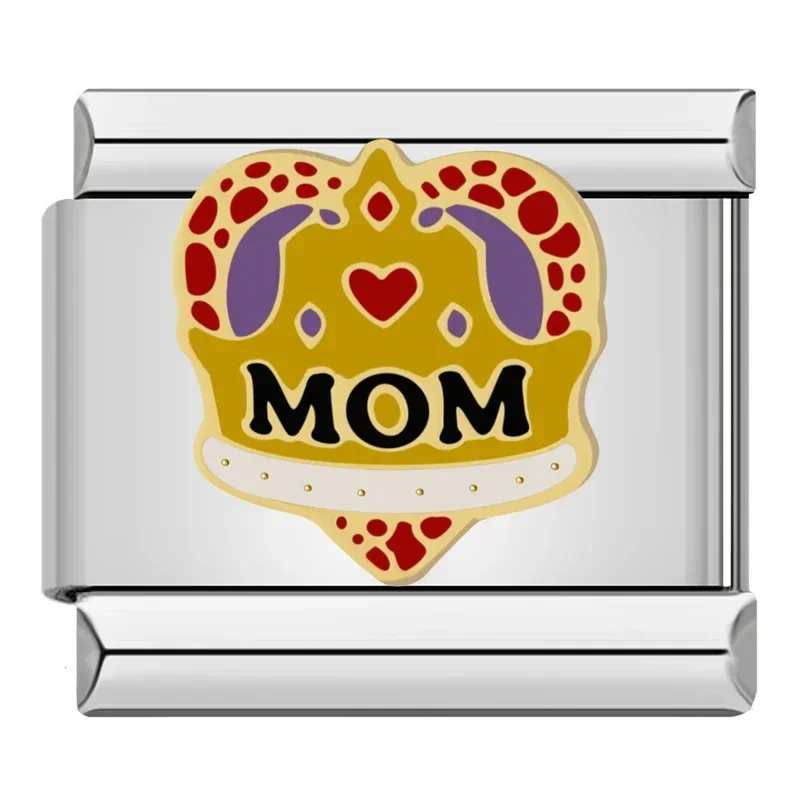 Mom, Dad and Sister Italian Charms - Image 7