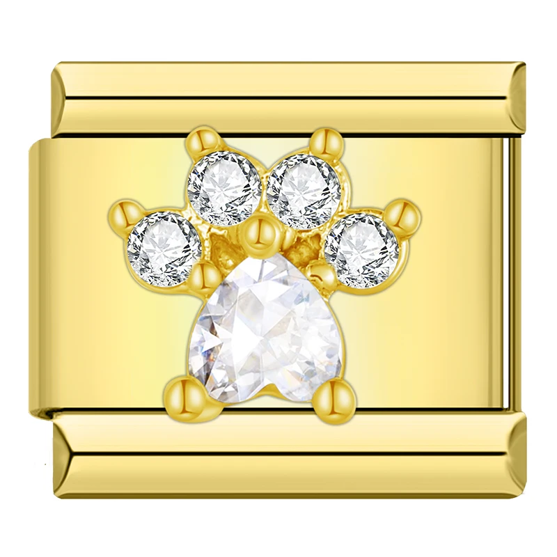 Sparkling Crystal Italian Charms - Image 9