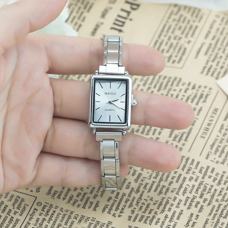 Rectangle Italian Charm Watch - Image 2
