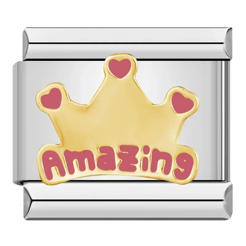 Fun Slogan and Celebration Italian Charms - Image 20