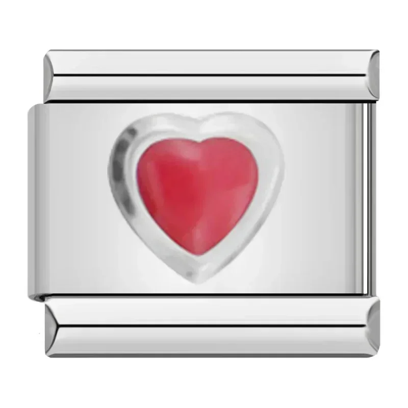Heart, Moon and Star Gold Italian Charms - Image 6