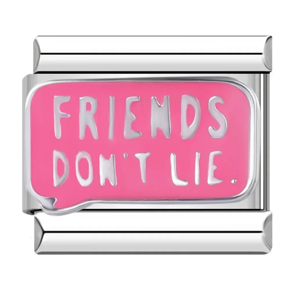Retro Cartoon and Fun Word Italian Charms - Image 8