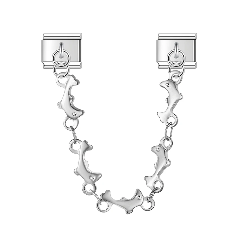 Crystal Chain Link Italian Charms - Image 6