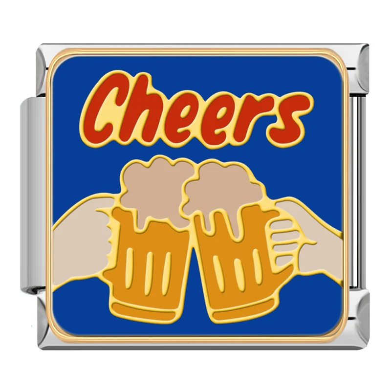 Cheers, New Year and Lucky Girl Italian Charms - Image 15