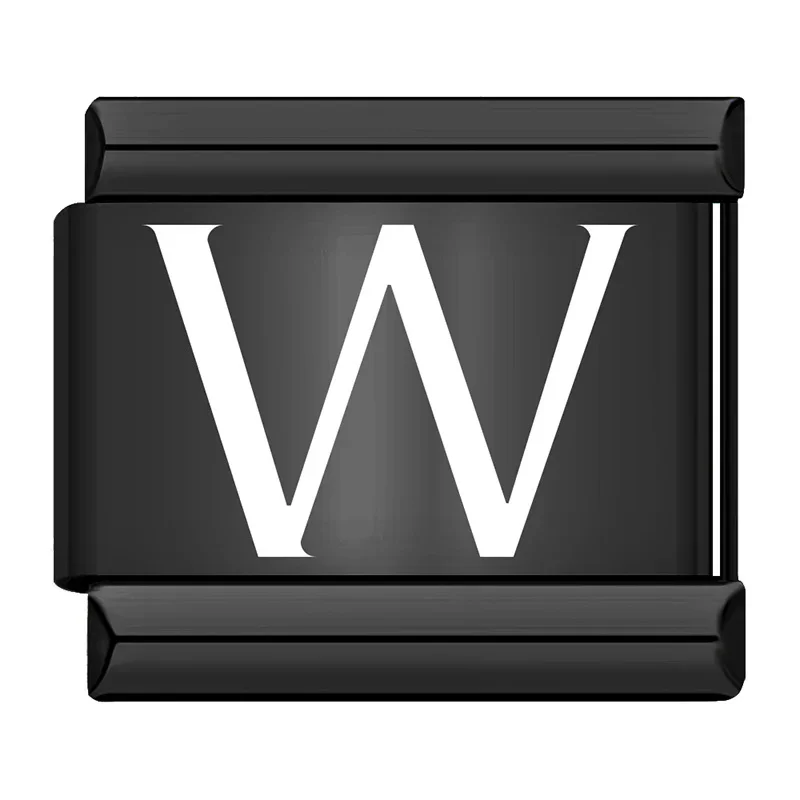 Black Letter Italian Charms A to Z - Image 25