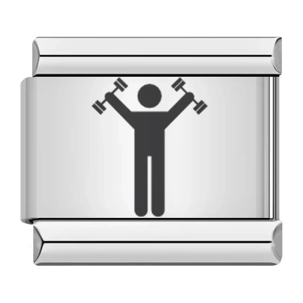 Football, Bowling and Baseball Italian Charms - Image 8