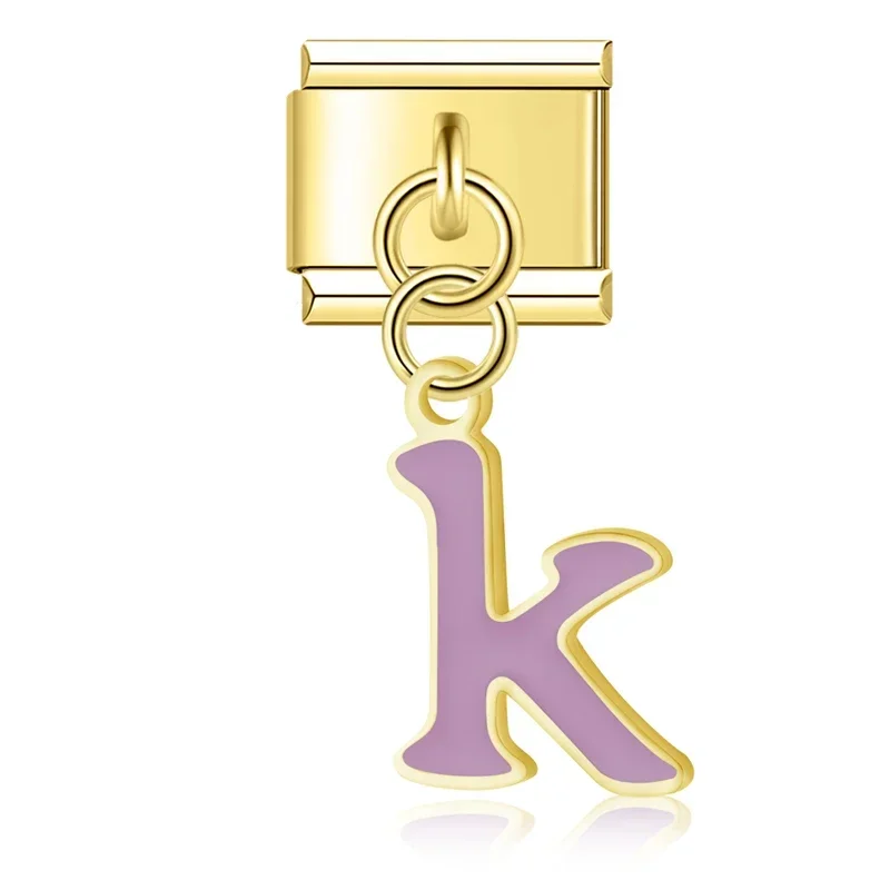 Gold Letter Italian Charms A to Z - Image 18
