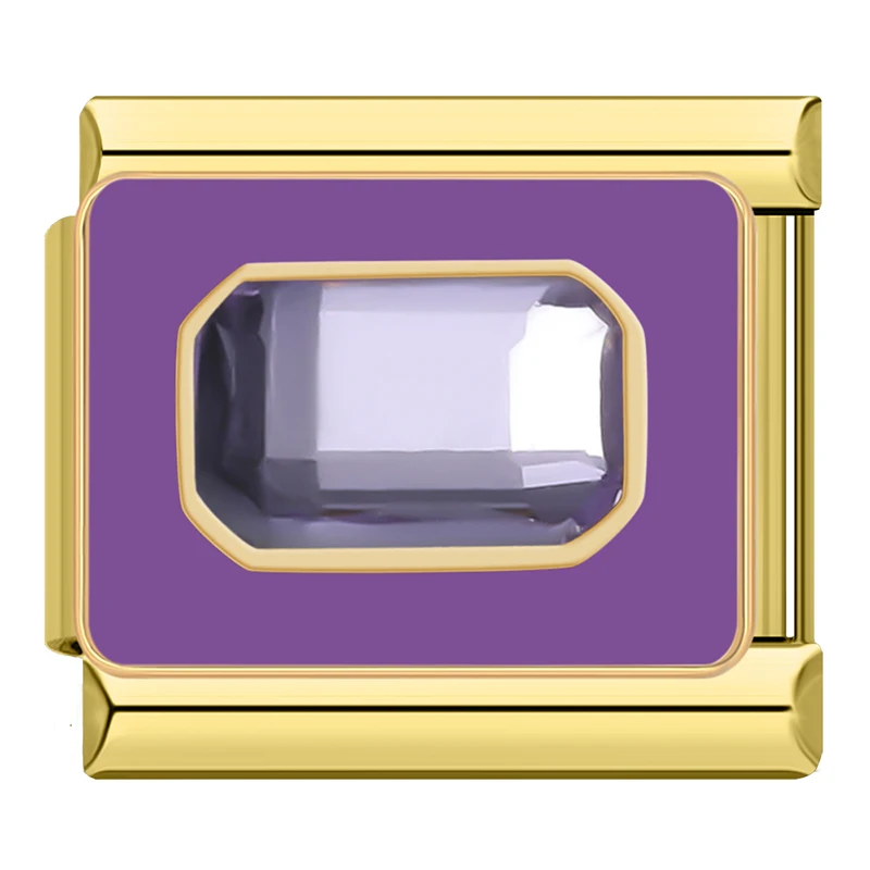 Gemstone Enamel Italian Charms - Image 3