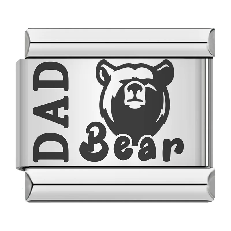 Family Engraved Italian Charms - Image 19