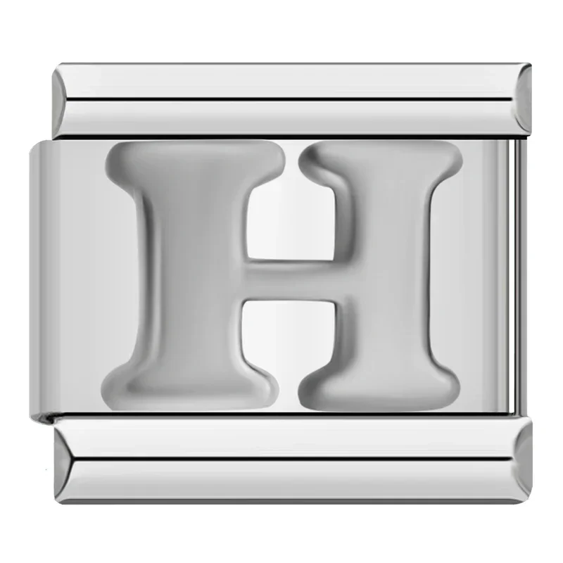 Silver Letter Italian Charms A to Z - Image 26