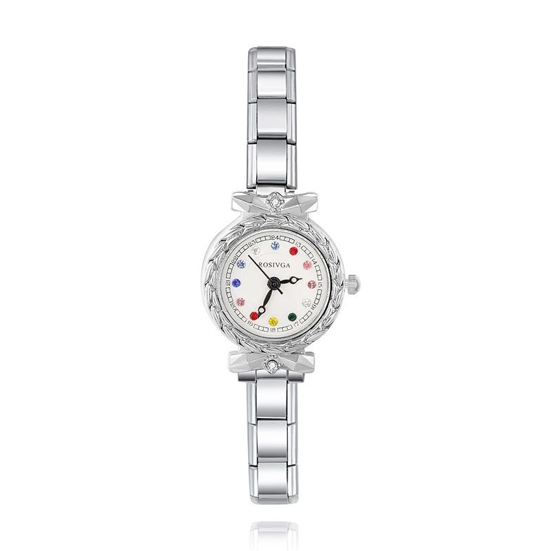 Rainbow Numbers Italian Charm Watch - Image 3