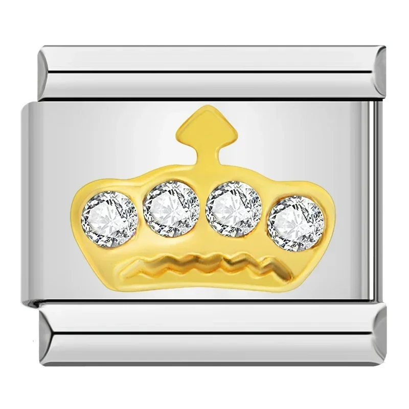 Sparkling Crystal Italian Charms - Image 45