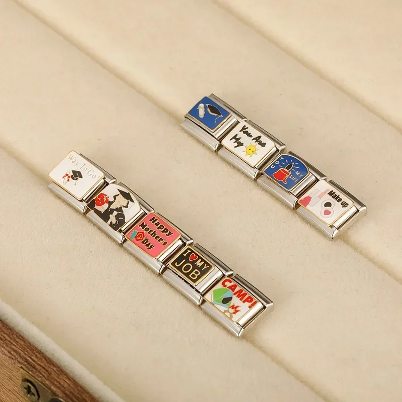 Graduation, Mothers Day and Panda Italian Charms - Image 2