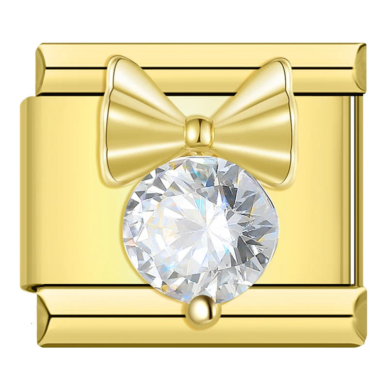 Sparkling Crystal Italian Charms - Image 28