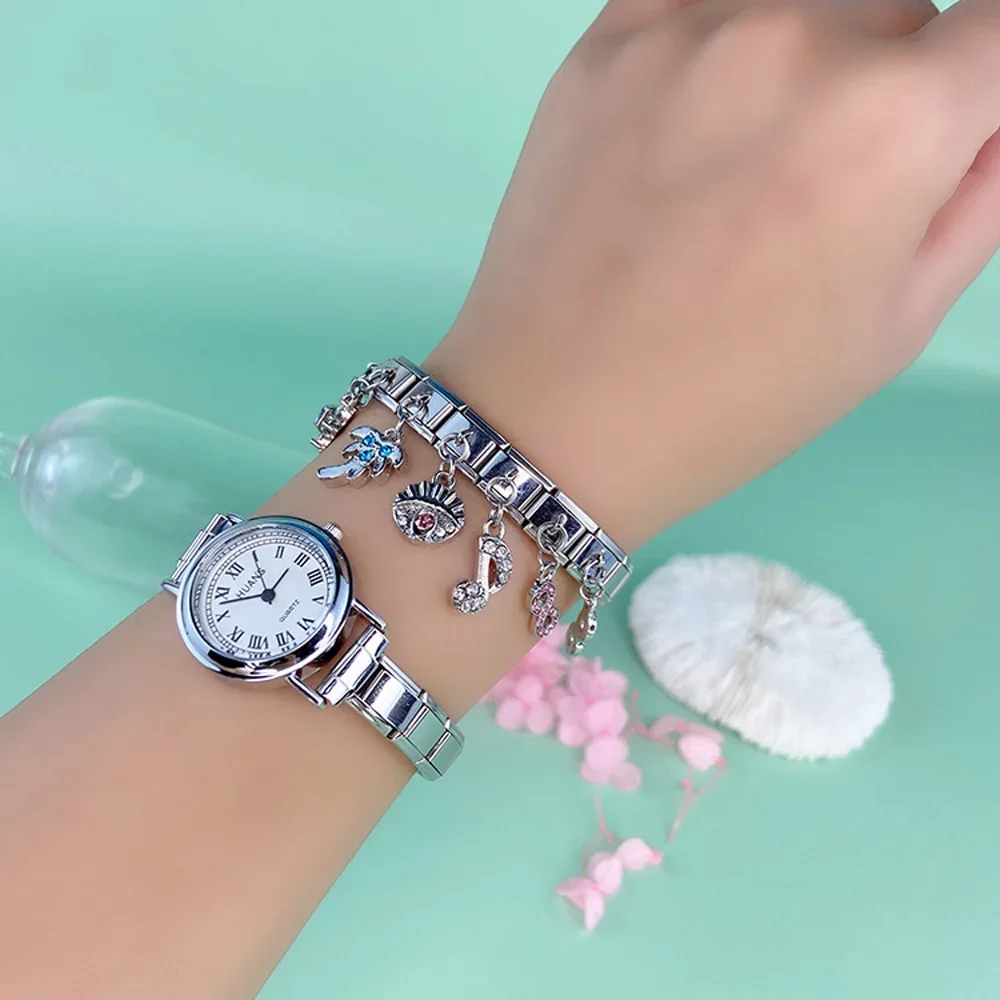 Infinity, Dolphin and Lucky Eye Dangle Charms - Image 2