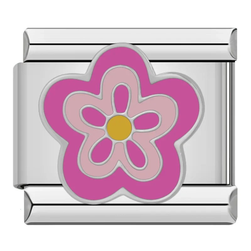 Flowers and Kids Italian Charms - Image 6