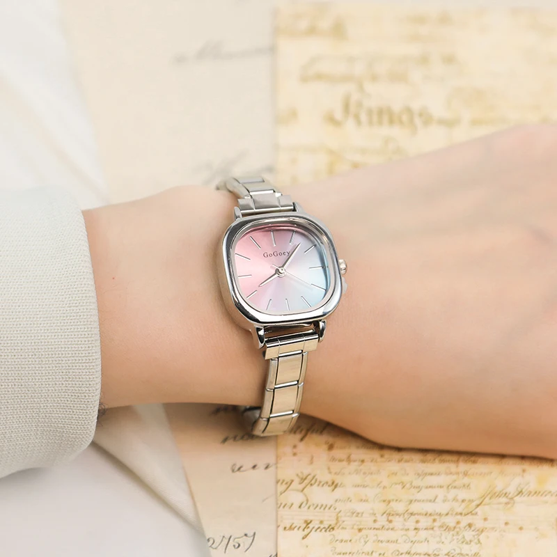 Opal Cushion Italian Charm Watch - Image 3