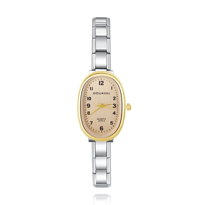 Ellipse Crystal Italian Charm Watch - Image 4
