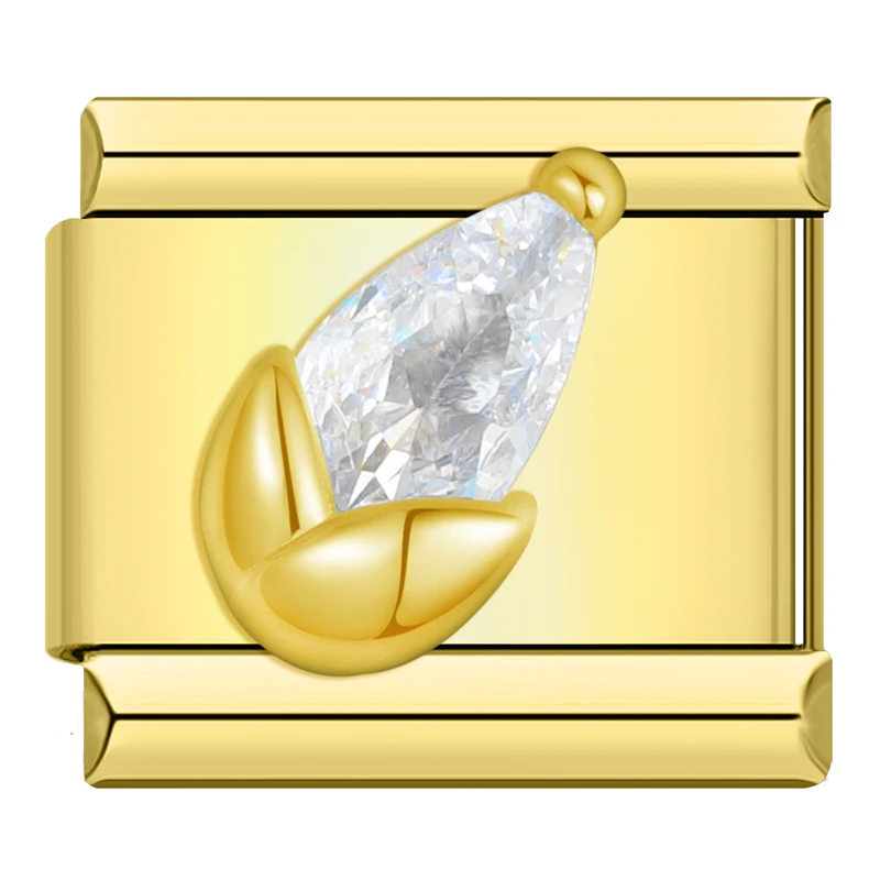 Sparkling Crystal Italian Charms - Image 33