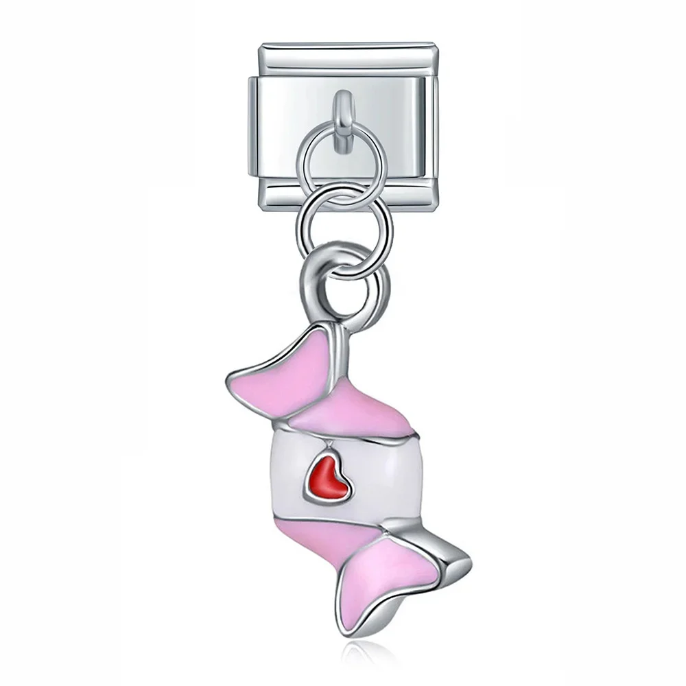 Cherry, Key and Snowflake Italian Charms - Image 12
