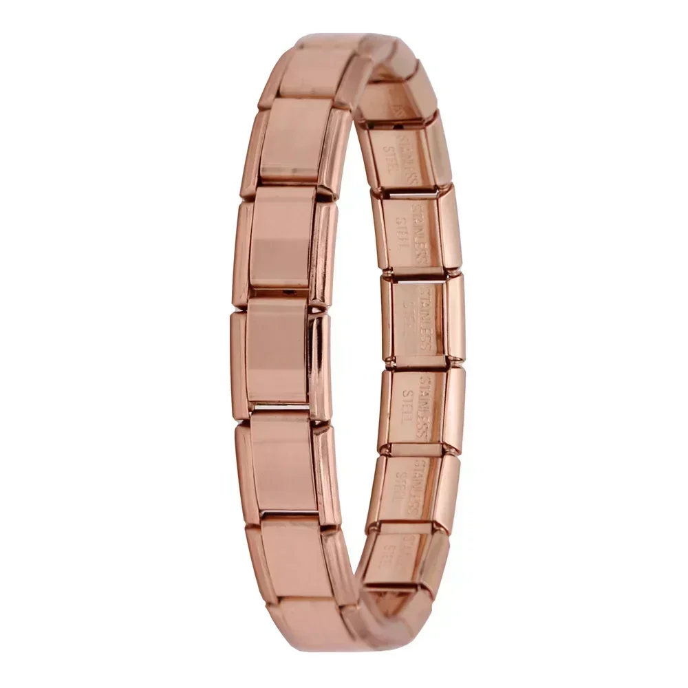 Italian Charm Bracelet Base, 9 mm Stainless Steel - Image 20
