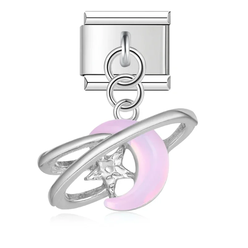 Sun, Bell and Turtle Dangle Italian Charms - Image 16