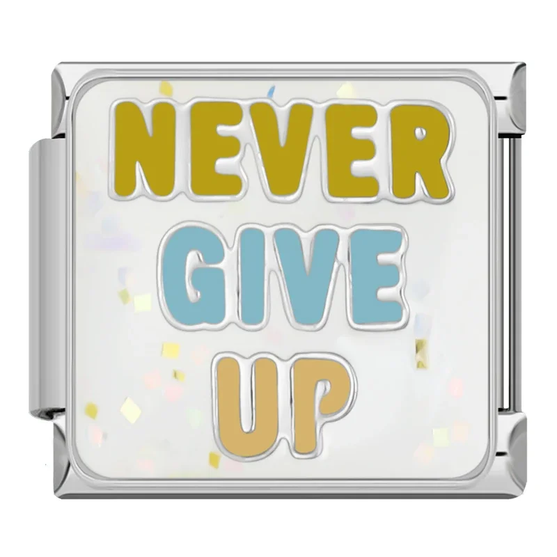 Happy Quote and Love Italian Charms - Image 10