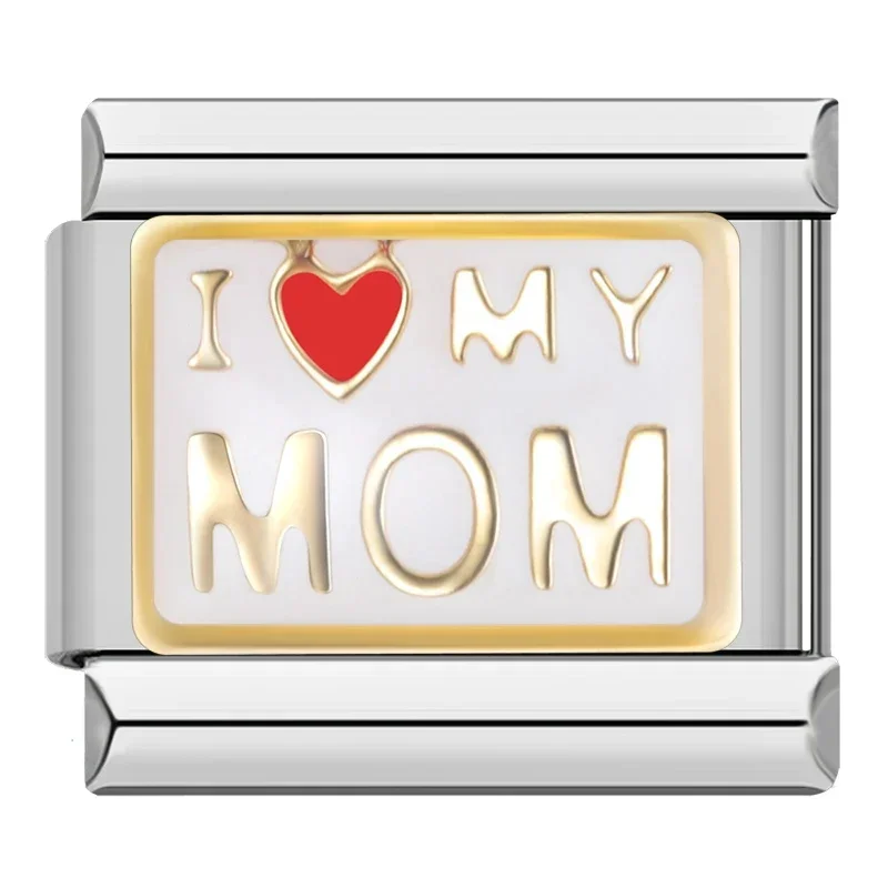 I Love My Family Italian Charms - Image 14