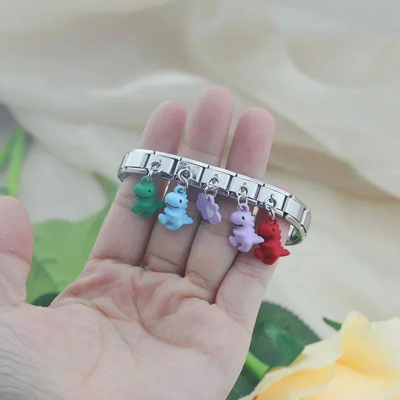Dinosaur Dangle Italian Charms - Image 2