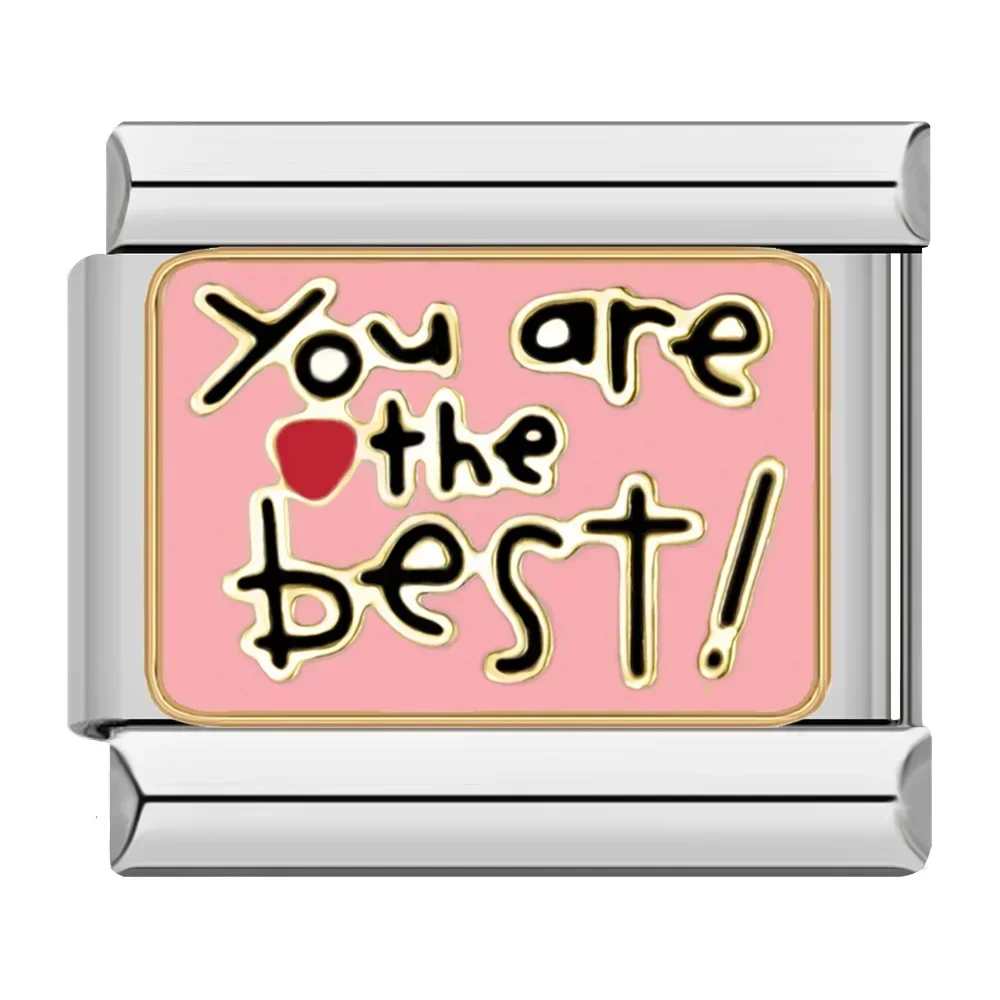 Family and Love Message Italian Charms - Image 18