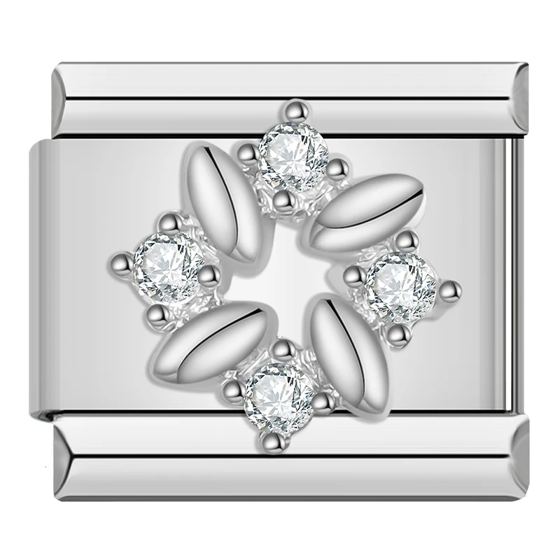 Sparkling Crystal Italian Charms - Image 21