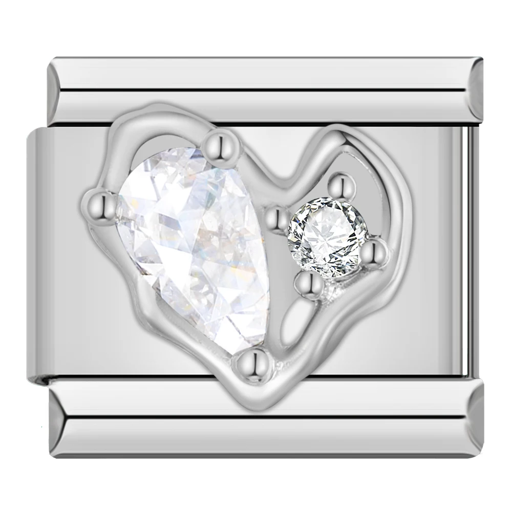 Sparkling Crystal Italian Charms - Image 18