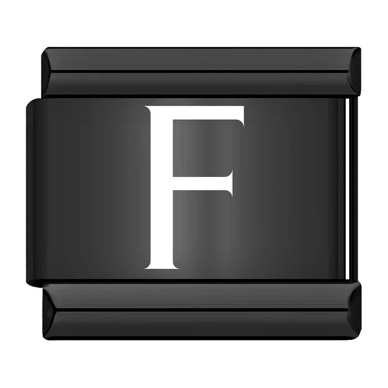 Black Letter Italian Charms A to Z - Image 17