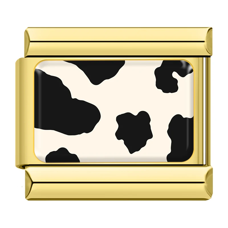 Animal Print Gold Italian Charms - Image 5