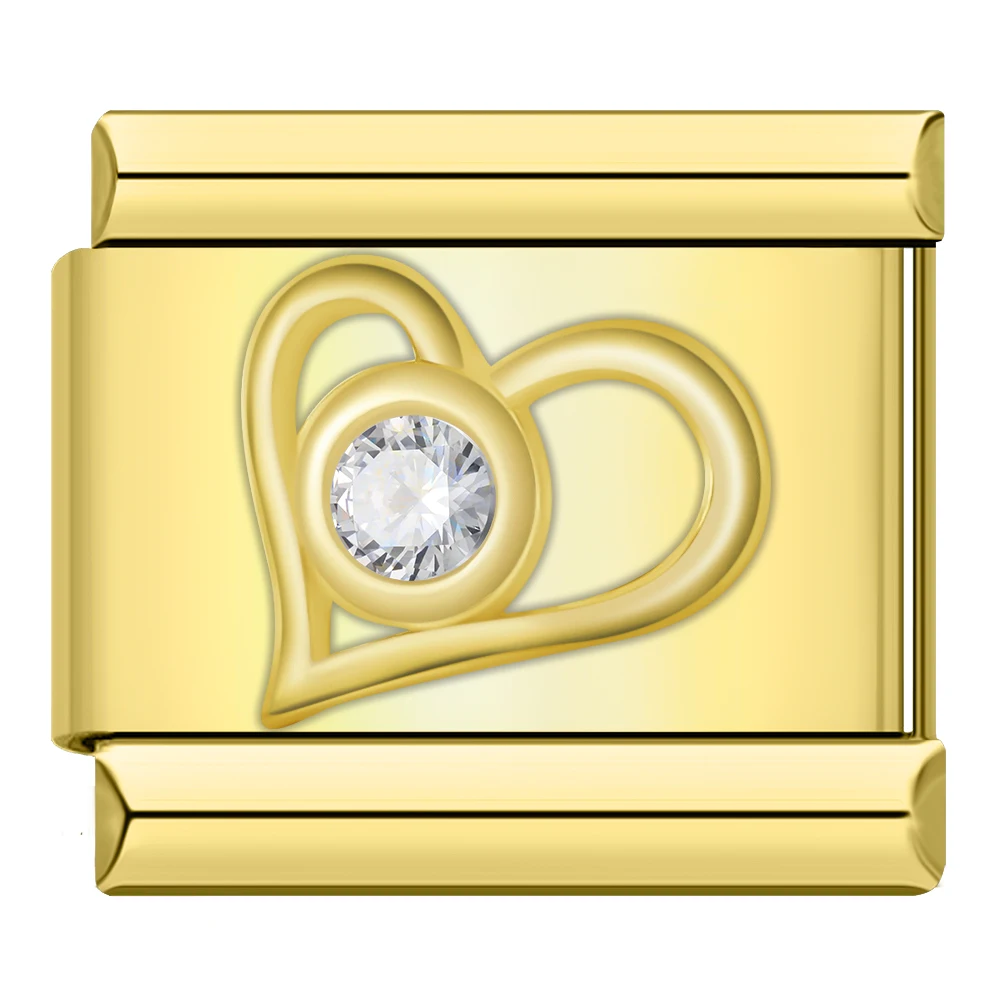 Sparkling Crystal Italian Charms - Image 26