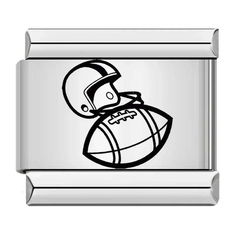 Football, Bowling and Baseball Italian Charms - Image 26