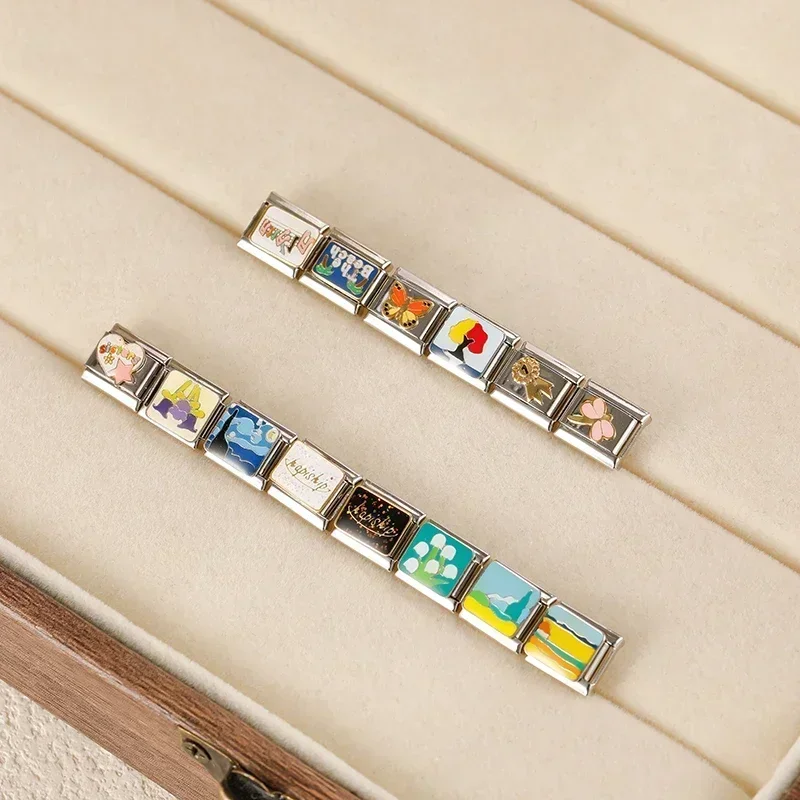 Painted Scene and Travel Italian Charms