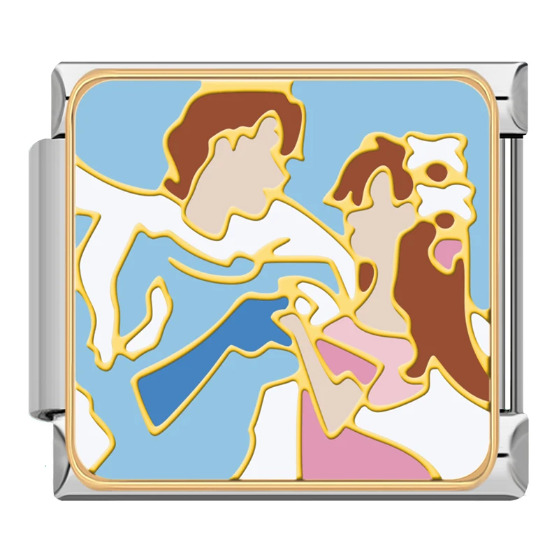 Fairy Tale Princess Italian Charms - Image 11